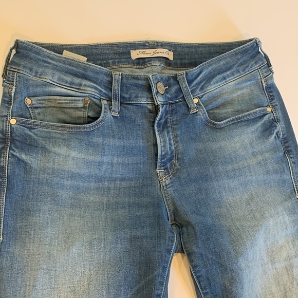 Mavi Jeans Women's Slim Fit Straight Leg Stretch Blue Women’s Size 26 or ~ 4 - Picture 2 of 7